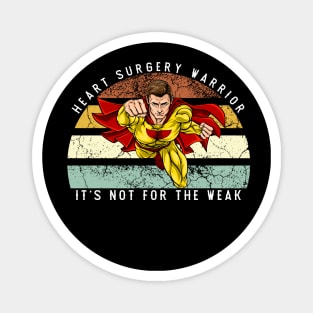 Heart Surgery Recovery Gift, Heart Surgery Warrior Magnet